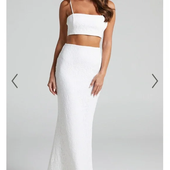 White lace dress from Showpo. Brand new with tags! - Picture 1 of 4